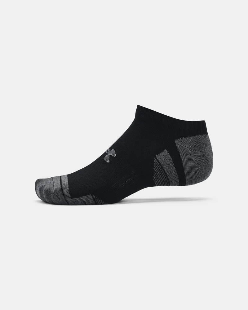 UNDER ARMOUR Black Performance No-Show Socks (3 Pairs)  | Best Price UAE
